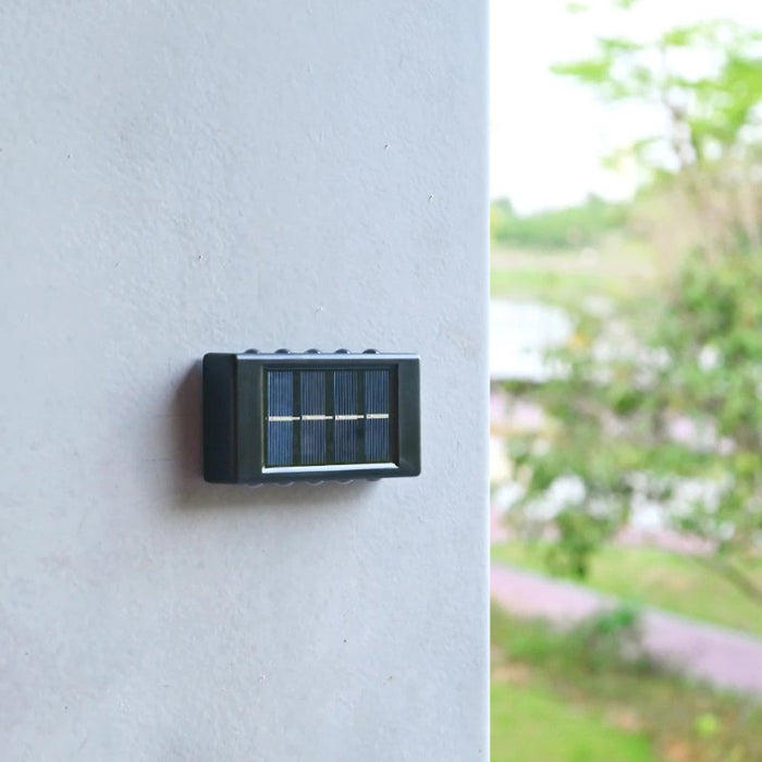 Arandela Solar de Parede instalada