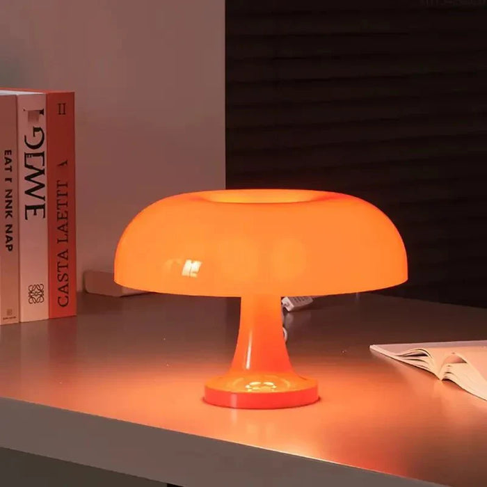 Luminária de Mesa LED em Forma de Cogumelo